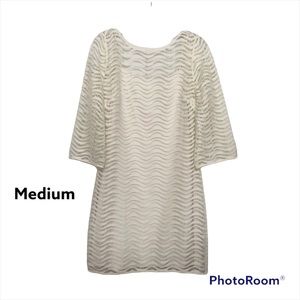 Lilly Pulitzer ivory lace dress medium